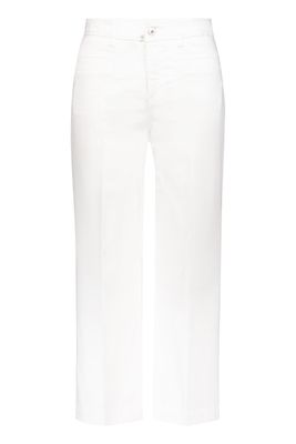 Gardeur Broek Culotte Feminine Wit