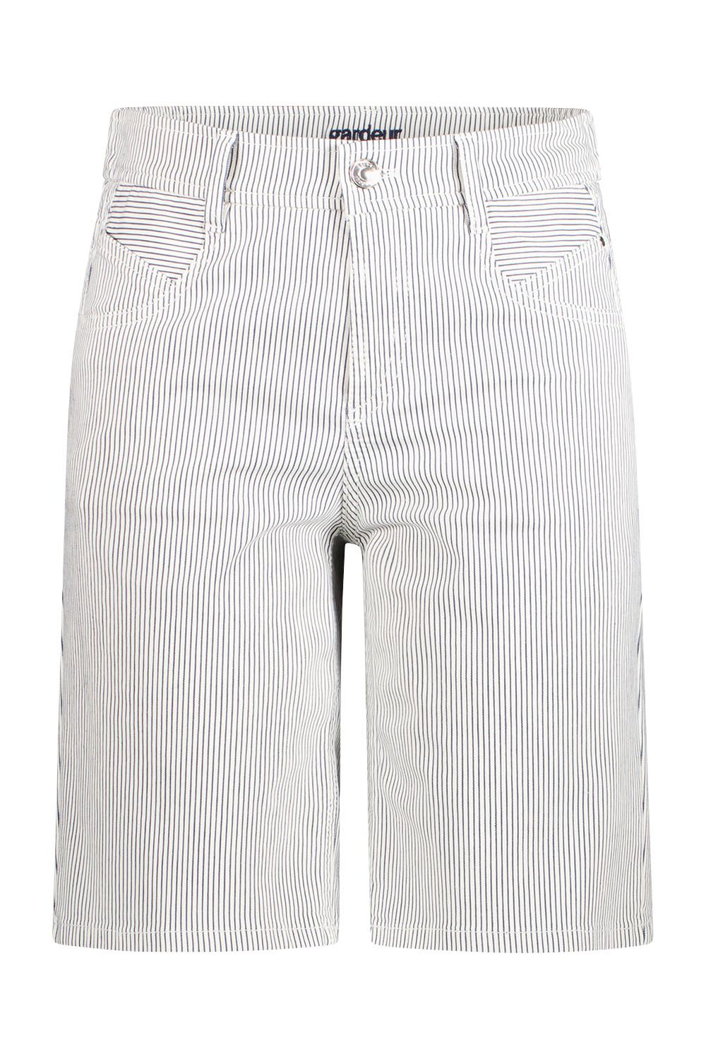 Gardeur Short/Bermuda Slim Blauw