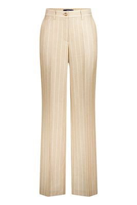 Gardeur Broek Wide leg Feminine Beige