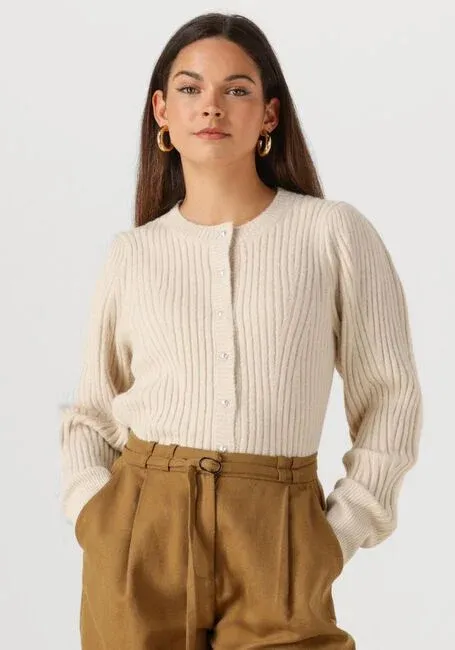 Neo Noir Puli Knit cardigan Ecru
