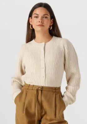 Neo Noir Puli Knit cardigan Ecru Neo Noir Puli Knit cardigan Ecru