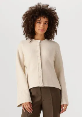 Neo Noir Mixie Knit cardigan Ecru