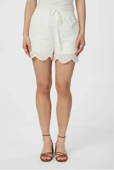 Neo Noir Senna Embroidery Shorts Wit