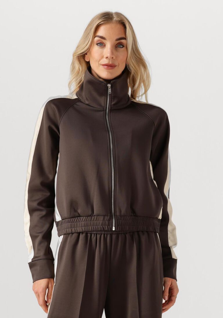 Neo Noir Vera Track Suit Blouse Bruin