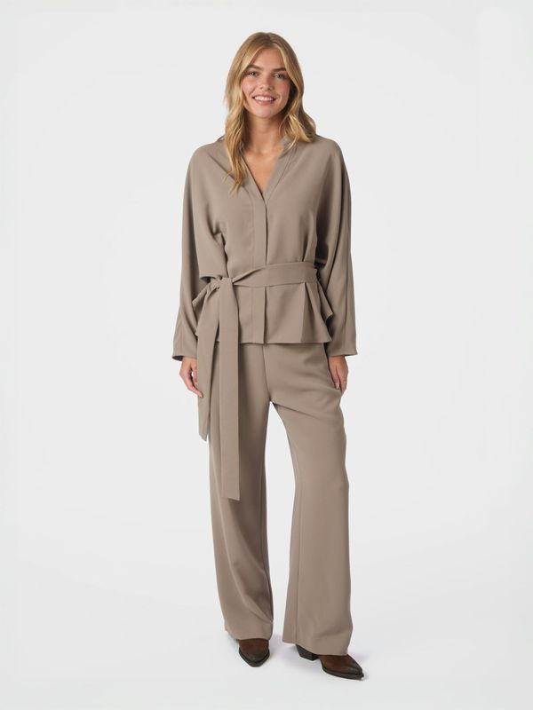 Neo Noir Lunet crepe pants Bruin