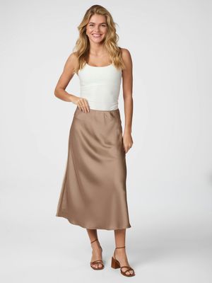 Neo Noir Bovary Skirt Beige 157755