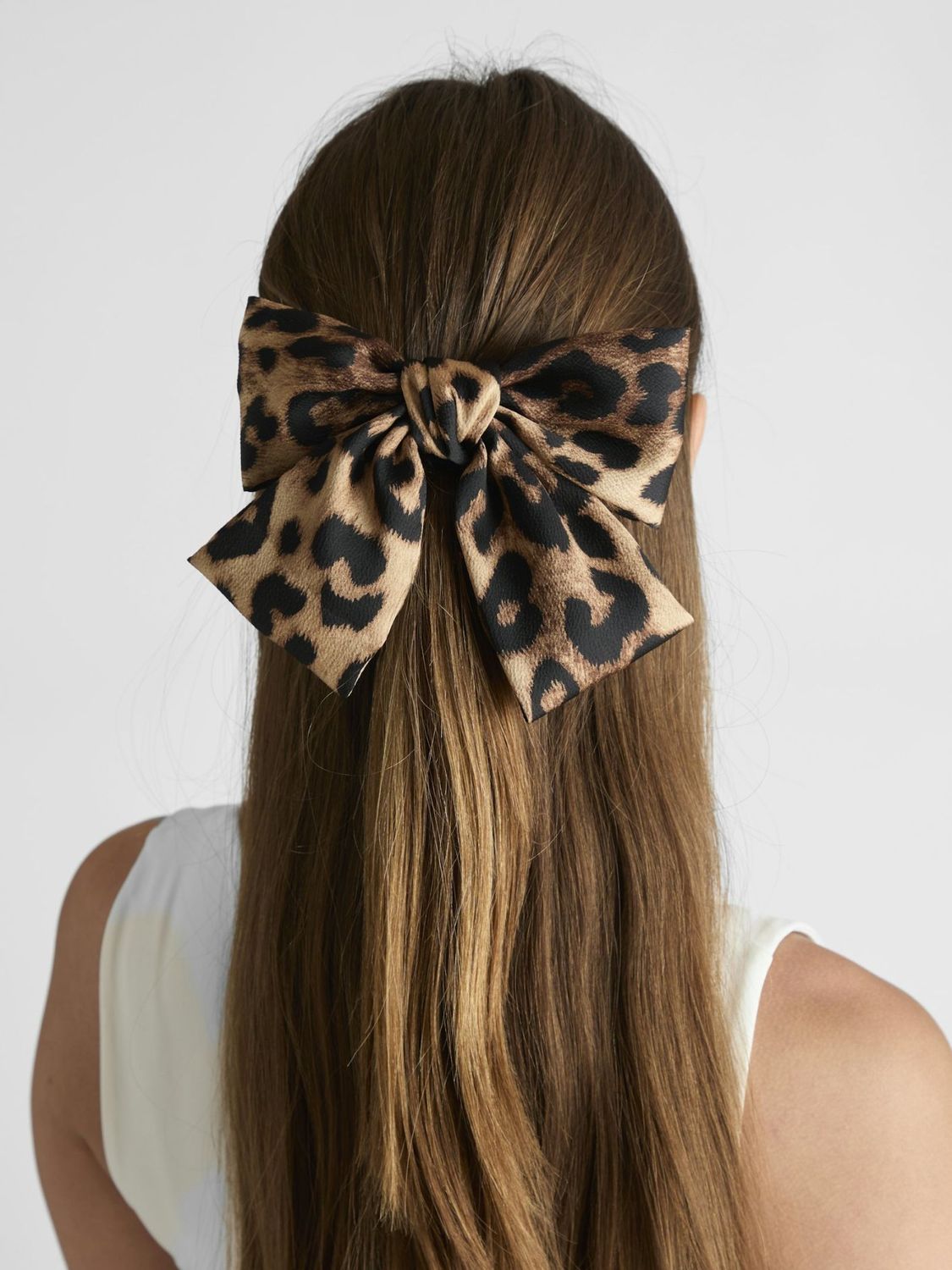 Neo Noir Bow Hair Clip Bruin 162716