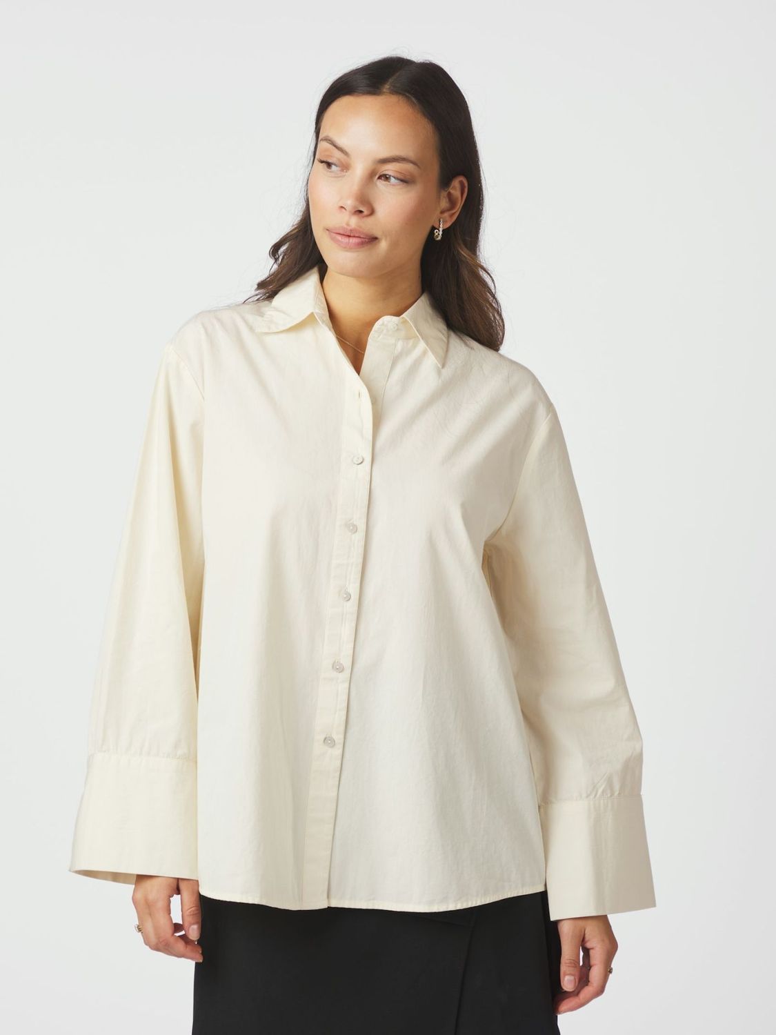 Neo Noir Ayari C Poplin Shirt Geel