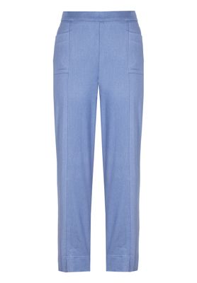 Frank Walder Capri broek Blauw