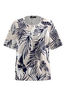 Frank Walder Blouse Shirt Beige