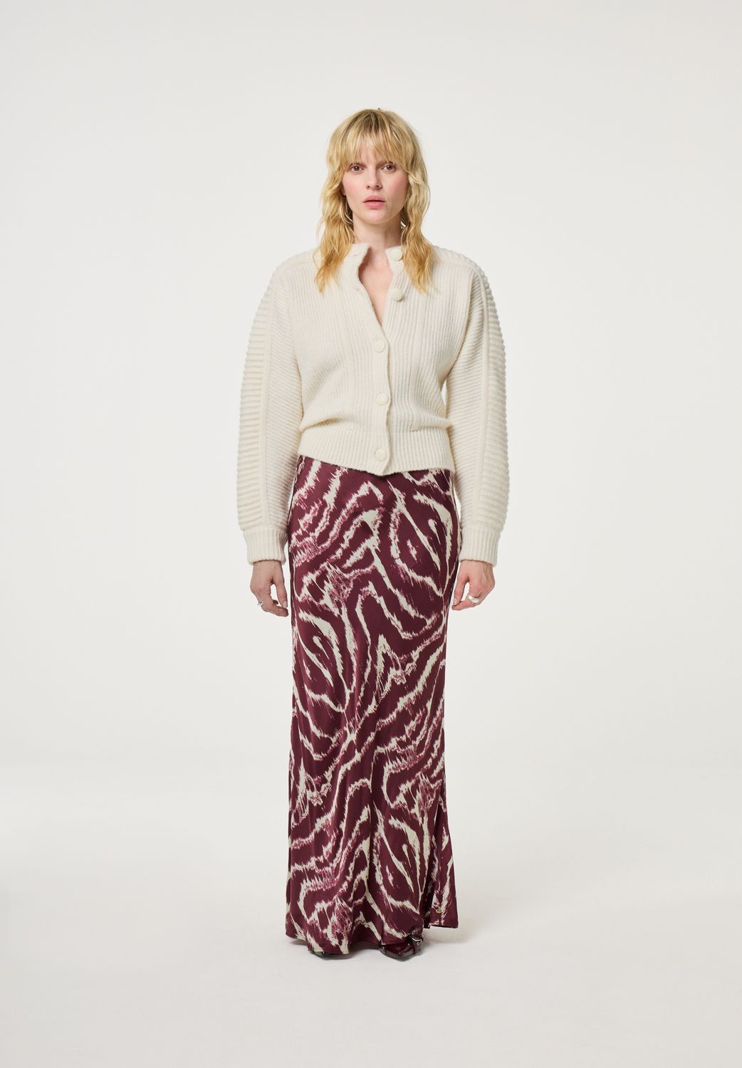 Fabienne Chapot Laurent Maxi rok Rood