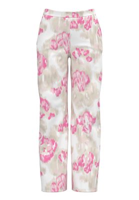 Frank Walder Wide leg Broek Rood