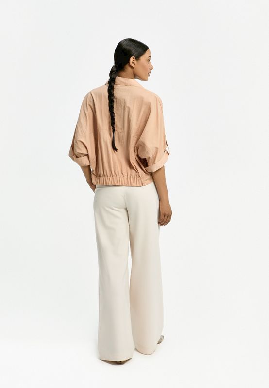Xandres blouson Hibis beige