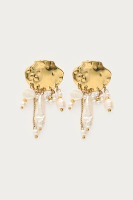 My Jewellery Oorhangers met natuurlijke parels Goud