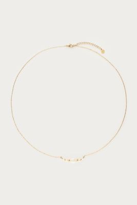 My Jewellery Ketting met natuurlijke parels en kralen Goud