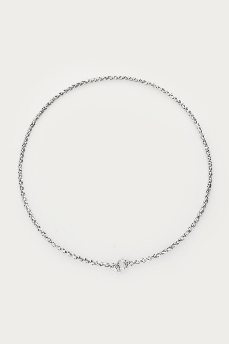 My Jewellery Basic schakelketting met slotje zilver