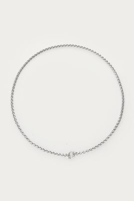 My Jewellery Basic schakelketting met slotje zilver