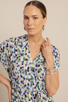 Studio Anneloes Andra confetti dress multi color