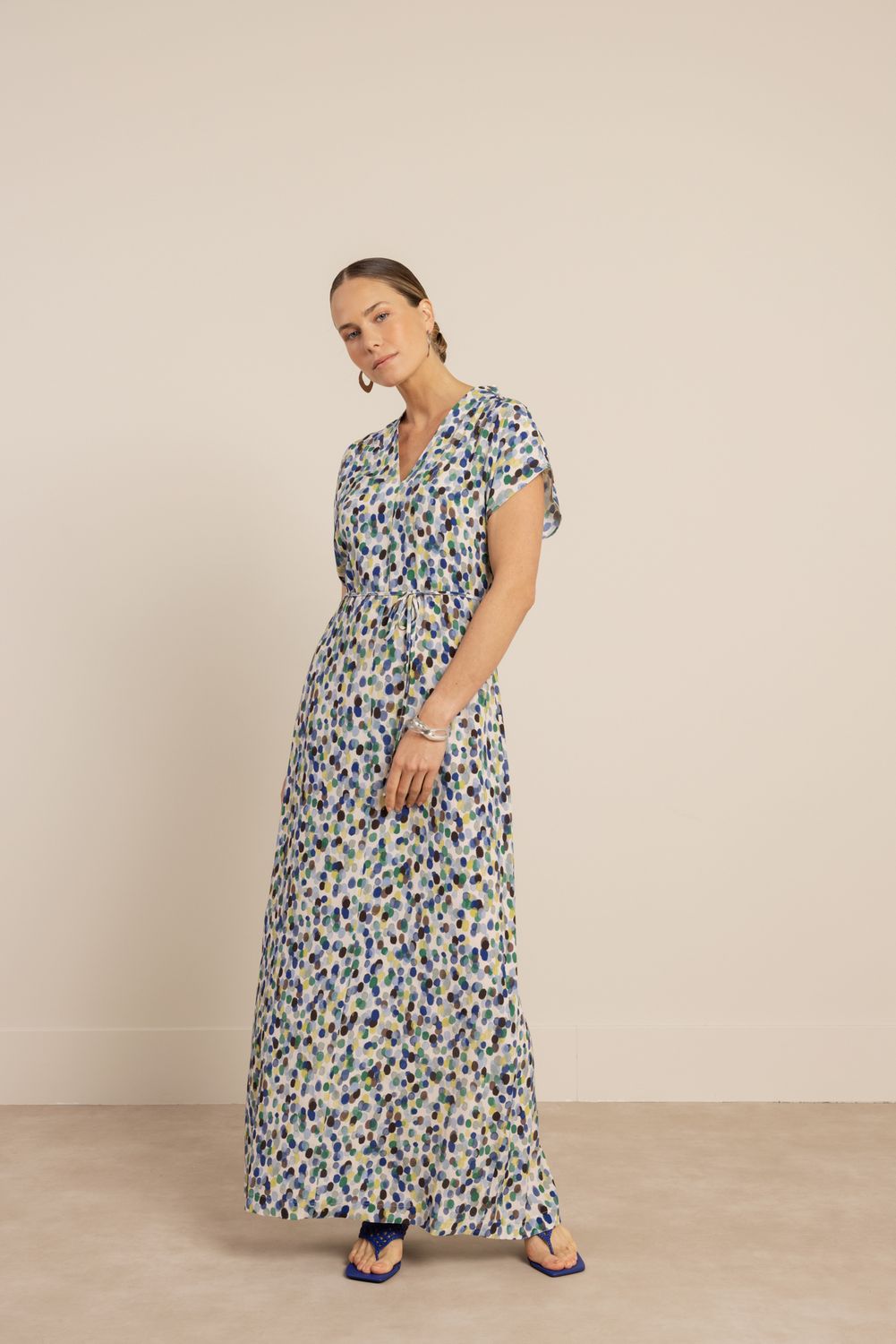 Studio Anneloes Andra confetti dress multi color