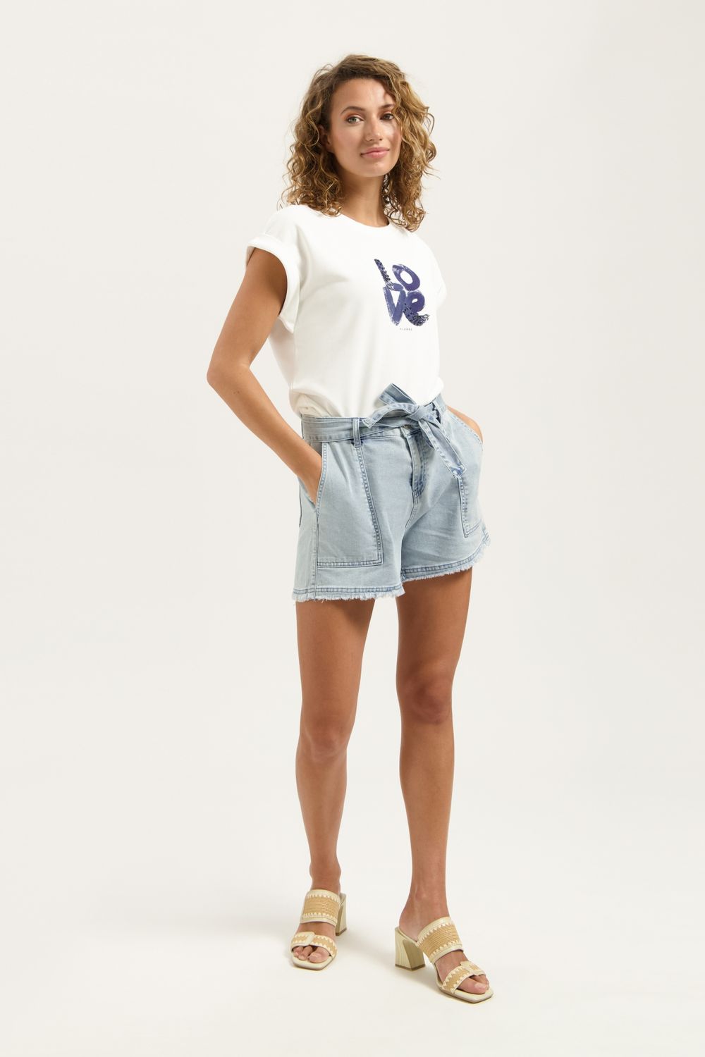 Florez Sienna Short Blauw CR0168