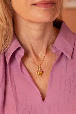 My Jewellery Love hartjes bedel "Mama" Goud