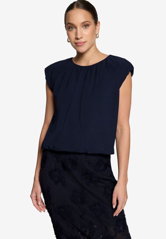 Zero top diep blauw