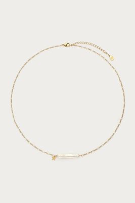 My Jewellery Ketting met natuurlijke parel bar en ster Goud
