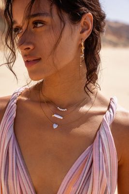 My Jewellery Ketting met natuurlijke parel bar en ster Goud