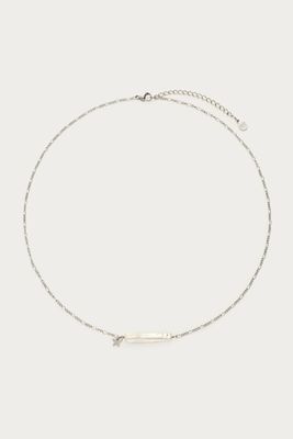 My Jewellery Ketting met natuurlijke parel bar en ster zilver