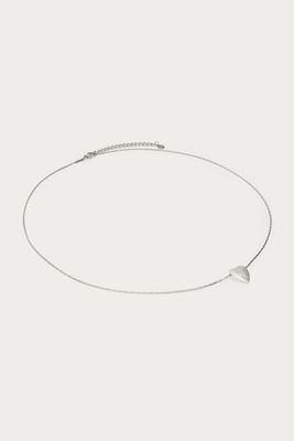My Jewellery minimalistische ketting met natuurlijk parel hartje zilver