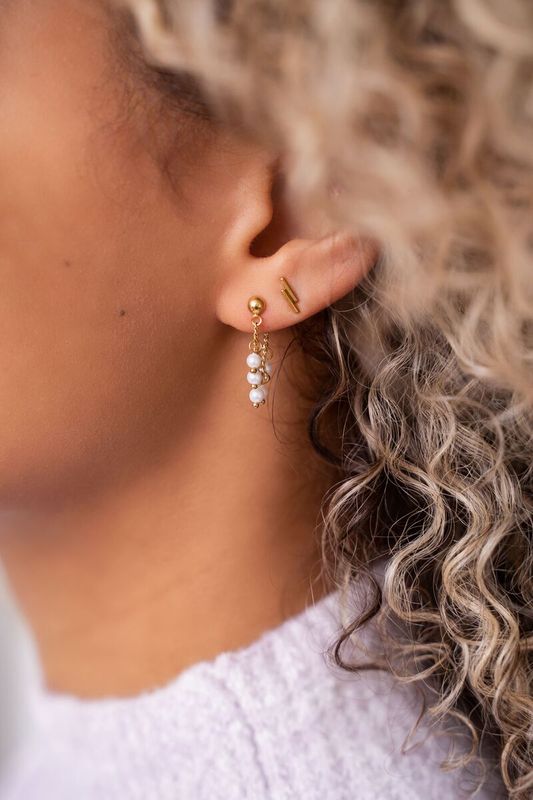 My Jewellery Oorbellen Studs Staafjes Zilver