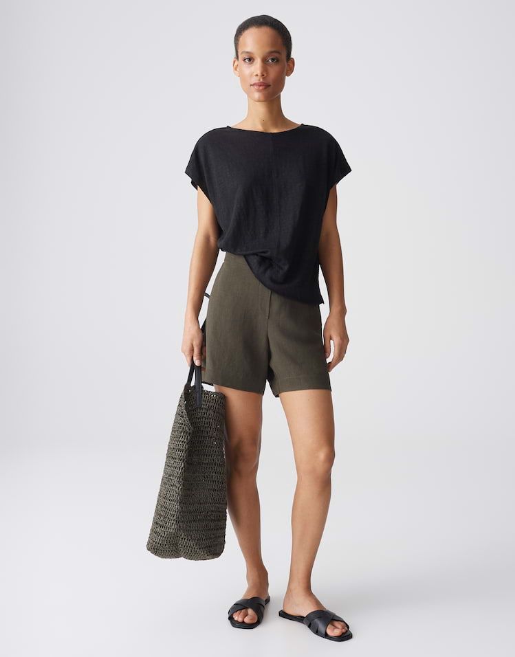 Opus short Melane oasis Bruin