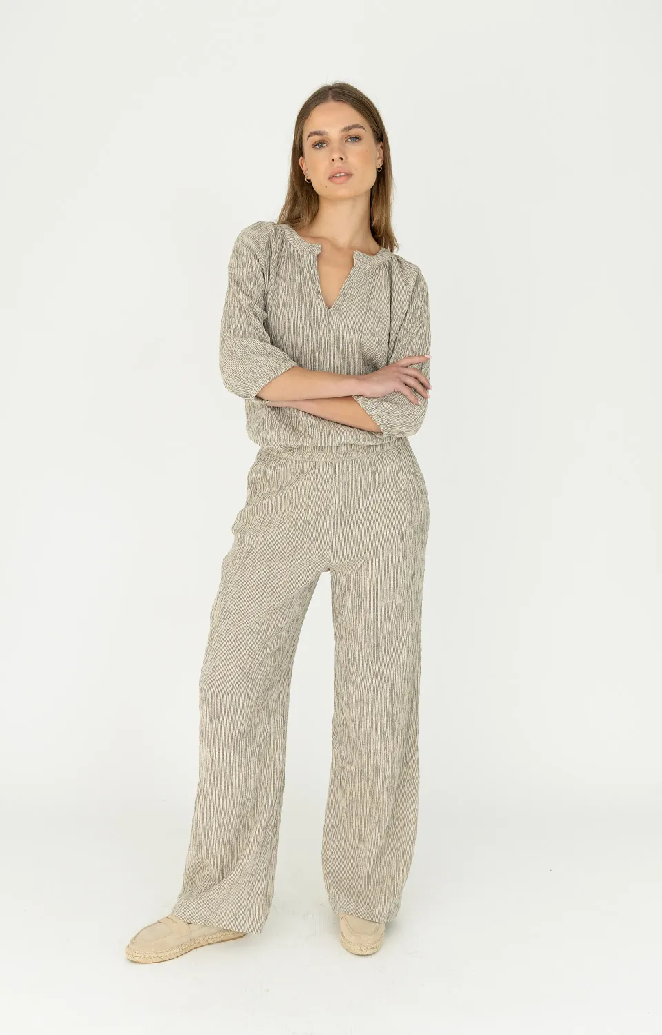 Moscow Percy Broek Beige