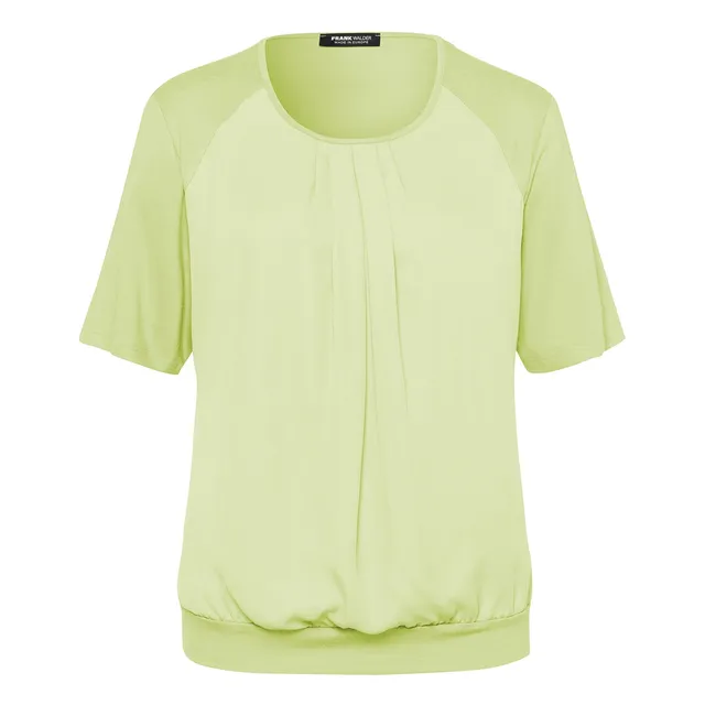 Frank Walder Blouse korte mouw Groen