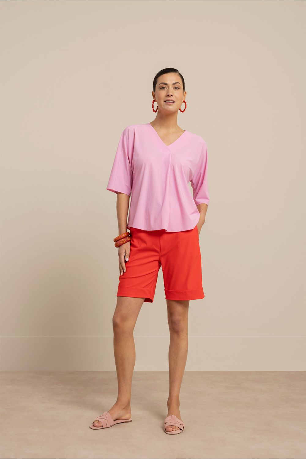 Studio Anneloes City bermuda Rood