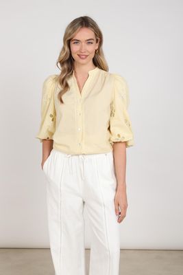 Nukus Rosie Blouse Geel