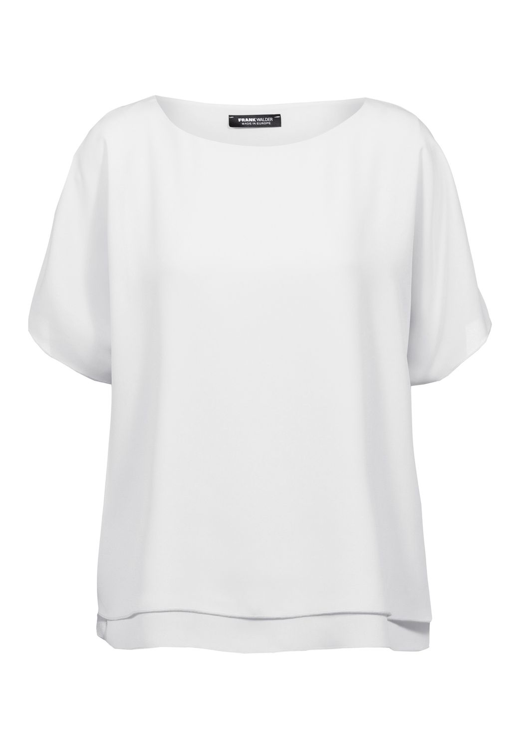 Frank Walder Kimono blouse wit