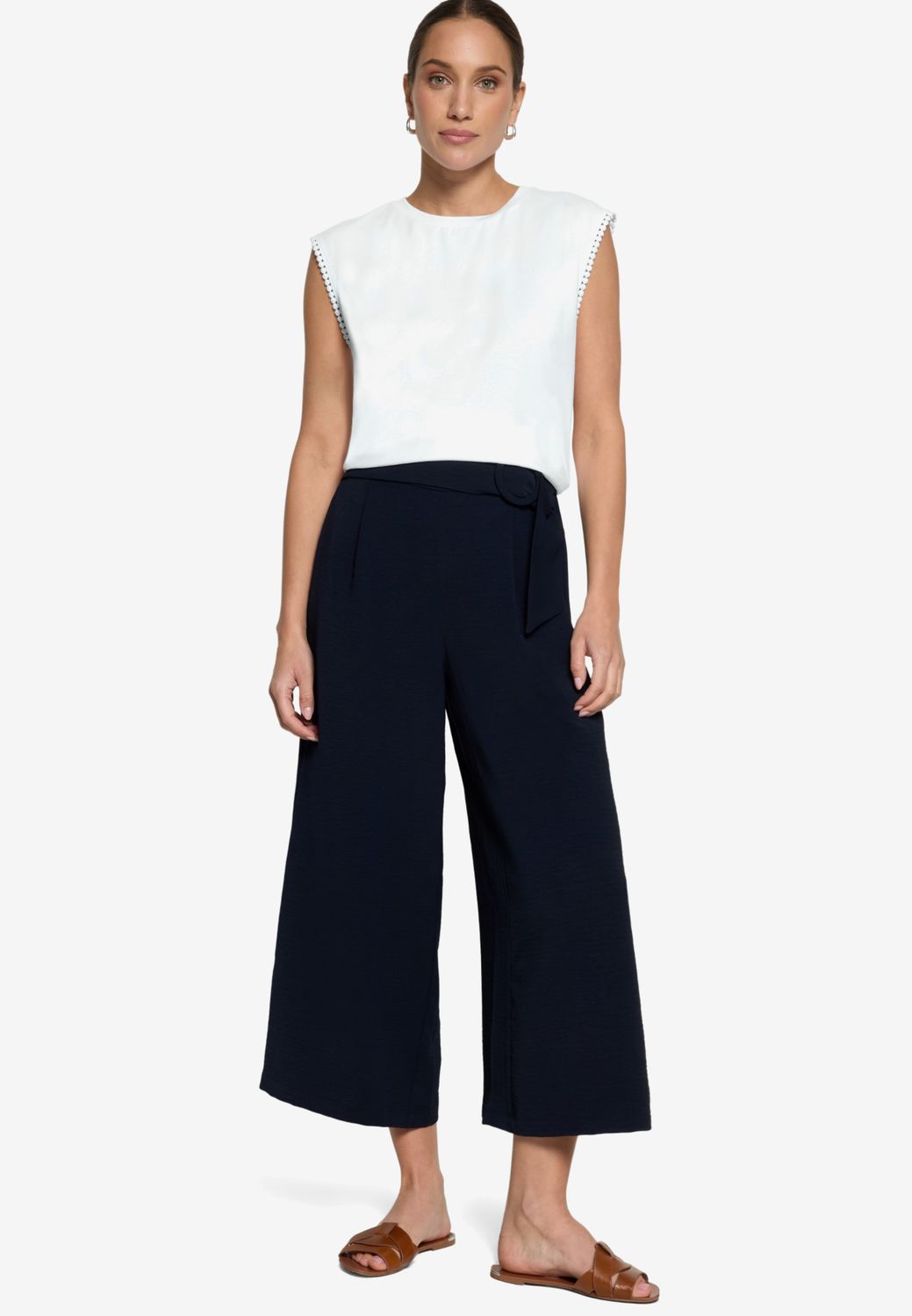 Zero broek 7/8e zwart