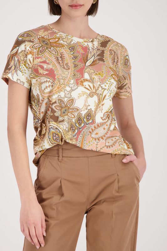 Monari T-Shirt Bruin