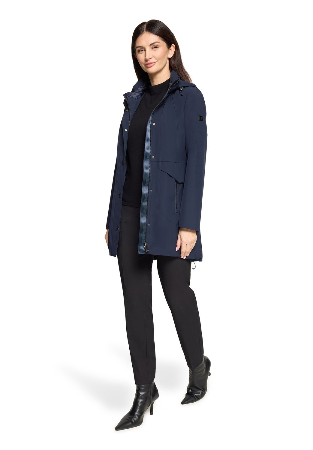 Betty Barclay regenjack donker blauw