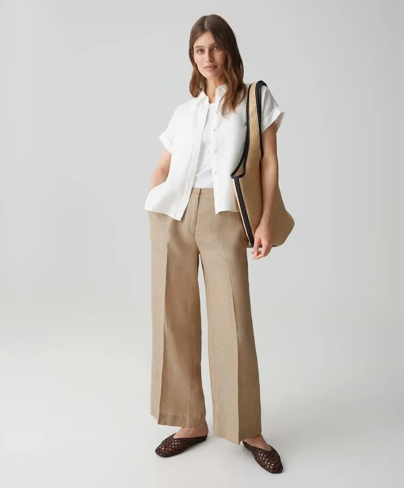 Opus Pantalon Maikito light Beige