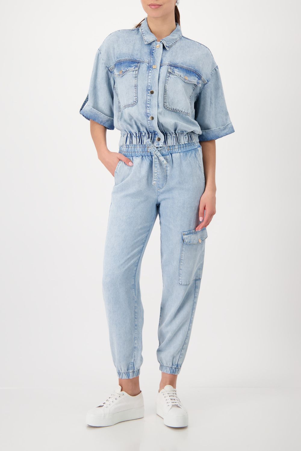 Monari Jacket light denim Jeans 410542