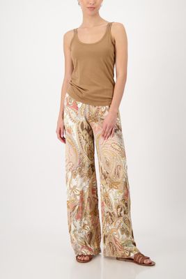 Monari Top mocca Bruin 410712