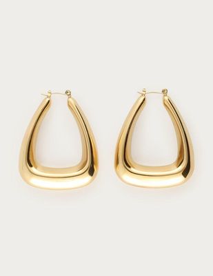 My Jewellery Earring triangle big Goud