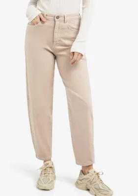 YaYa High-waist beige jeans Beige