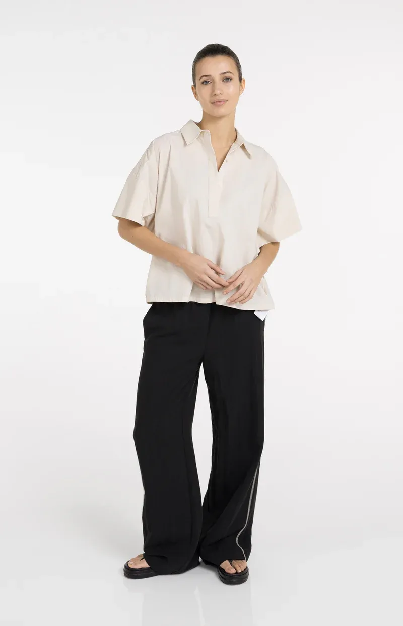 YaYa Oversized blouse met mouwdetail