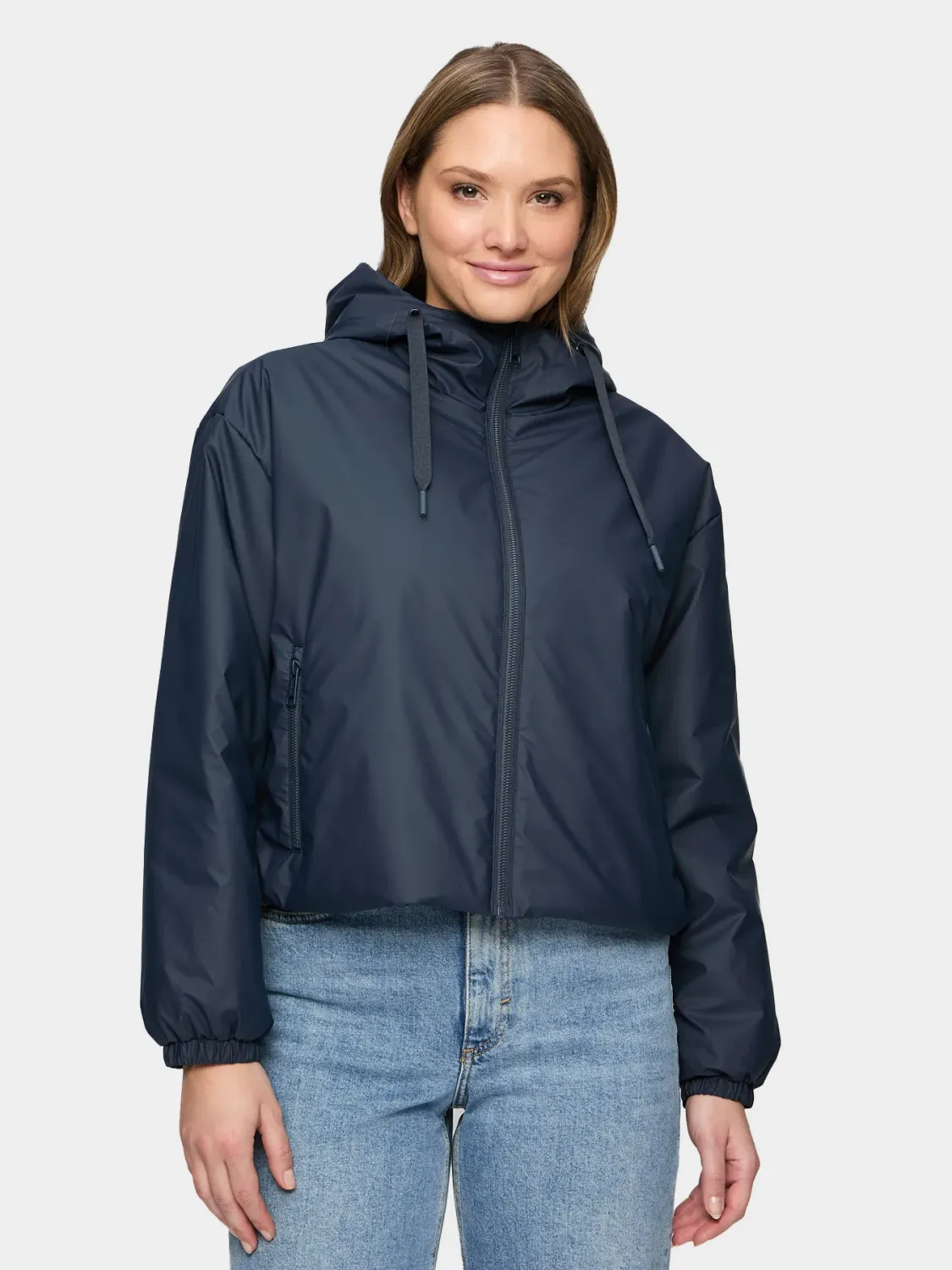 Covered GRS ladies woven jacket - PAM 3 Blauw