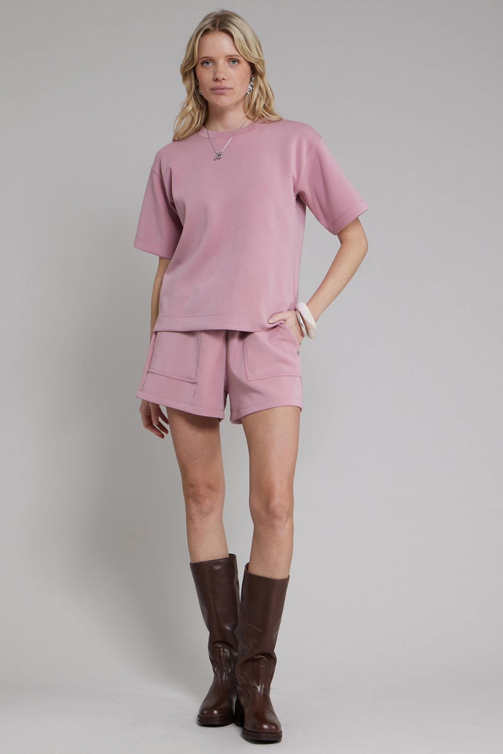 Pink Noir Athena Korte Broek Roze