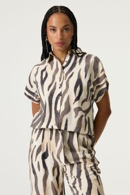Garcia Blouse Met Print