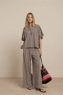 Studio Anneloes Grace stripe trousers Multi